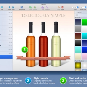 Logoist 2 for mac 2.6.1 创造惊人的图像和logo