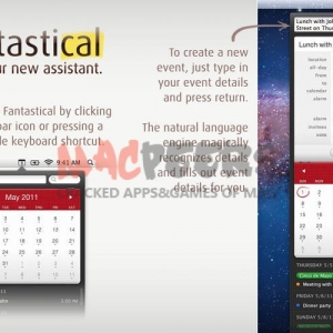 Fantastical for Mac 2.2 功能强大日历管理软件