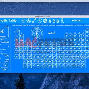 Periodic Table Chemistry for mac 3.2.1 元素周期表
