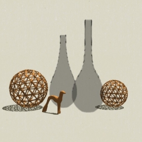 ��ƿ����-Sketchup��ͼ��ʦEnscape����ģ��2022051130