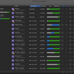 Final Cut Library Manager for mac 2.70 – Final Cut资源管理器 最新绿化版