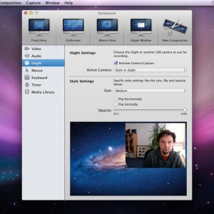 Screenium 2.1.8 Mac 视频桌面录制软件