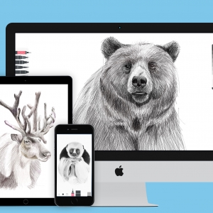 Sketches Pro for mac 1.3.1 中文版 最逼真的绘图工具