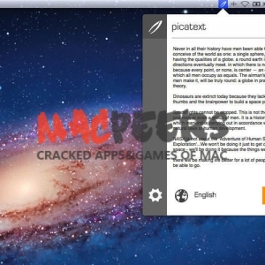 picatext for mac 1.1 苹果官方操作系统