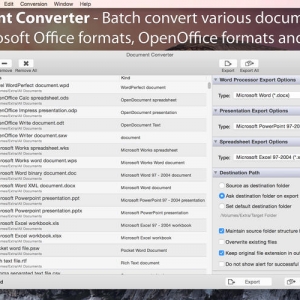 Document Converter for mac 1.2 – 批量转换文档格式 最新绿化版