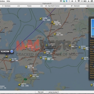 Flightradar24 for mac 2.0.2 空中交通雷达监控