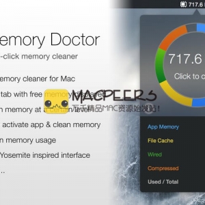 Memory Doctor Pro 1.0.1 for Mac 清除内存