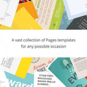 Inspiration Set for Pages 3.3 绿化版 Mac 办公模板套件