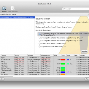 beaTunes 4.5.8 绿化版 Mac 音乐管理工具