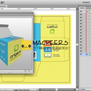 Appsforlife Origami 2.2 for Adobe Illustrator 3D 2D平模切割