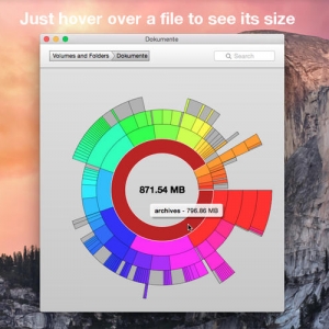 Disk Graph v1.2.4 – mac下最好的磁盘工具软件 最绿化版