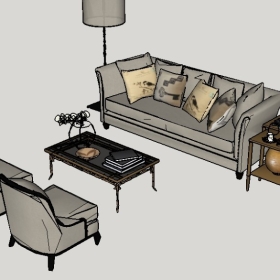 ����Ʒ�ƼҾ�Sketchup��ͼ��ʦģ��20220425 bernhardt80