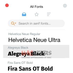 RightFont for mac 2.3 字体设计辅助软件