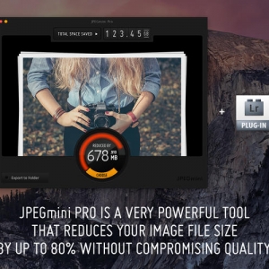 JPEGmini Pro 1.9 + plug-in for Adobe Lightroom 图片优化