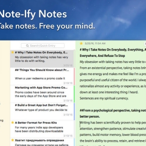Note-Ify Notes for Mac 1.41 专注于写作