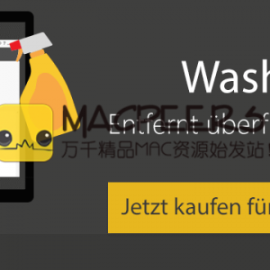 Abelssoft WashAndGo for mac 1.0.1 DC 15.04.2016 专业的系统垃圾清理软件