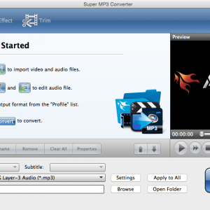 Super MP3 Converter for mac 6.1.31 超级MP3转换