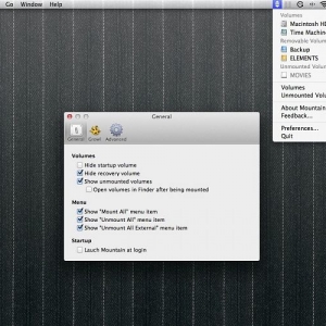 Mountain for mac 1.6.2 可在菜单栏管理外部卷的实用工具