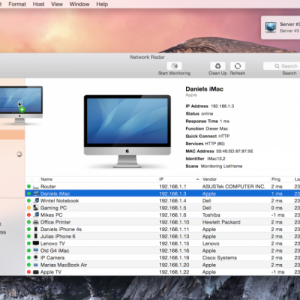 Network Radar for mac 2.0.1 网络发现和管理工具
