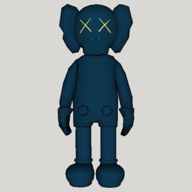 KAWS����Sketchup��ͼ��ʦģ��2022042557