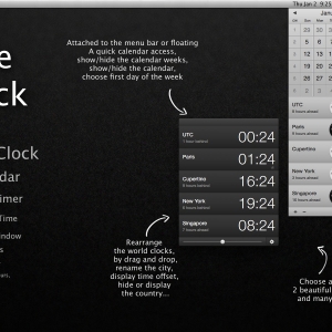 The Clock for mac 3.0 强大的时钟应用