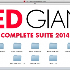 红巨人插件套装 Red Giant Complete Suite 2014 Mac