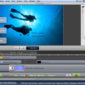 ScreenFlow 4.5.3 Mac 视频编辑录制软件