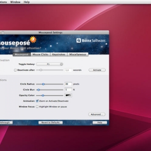 Mousepose 3.2.7 绿化版 Mac 实用鼠标高亮显示增强工具