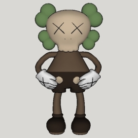 KAWS����Sketchup��ͼ��ʦģ��2022042530