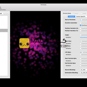 Particles for Cocos2d for Mac 2.4.1 创建专业动画粒子颗粒