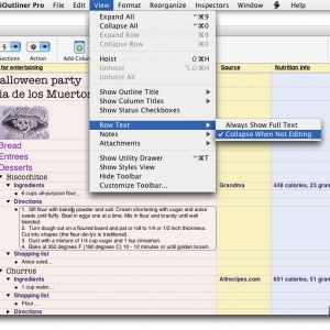 OmniOutliner Pro for Mac 4.4 很好用的办公数据录入软件