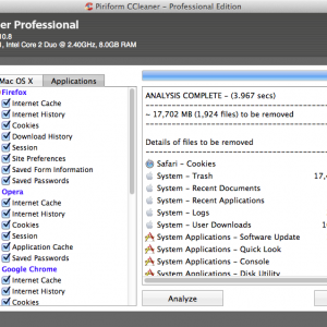 CCleaner Pro 1.09.313 for mac – 中文版 专业级清理工具 最新绿化版