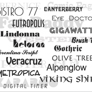 1000 OpenType Fonts for mac 2.1 专业商用字体合集 设计师必备