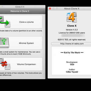 Clone X 4.3.2 for mac – 创建系统克隆 恢复系统 最新绿化版