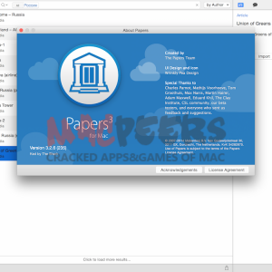 Papers for mac 3.4.4 便于写论文的PDF整理工具