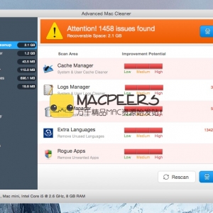 Advanced Mac Cleaner 1.3.6 系统维护工具