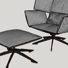 �����giorgetti�Ҿ�_Sketchup��ͼ��ʦģ��Vray����20220425486