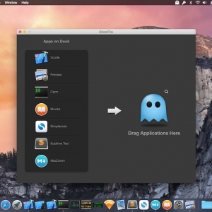 GhostTile for mac 1.1.1 – 从Dock里面隐藏应用程序图标 最新绿化版