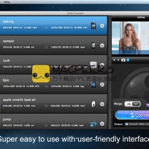 Enolsoft Video Converter for Mac 4.2.0 视频格式转换工具