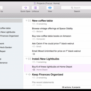 Omnifocus Pro for mac 2.6 个人任务管理工具