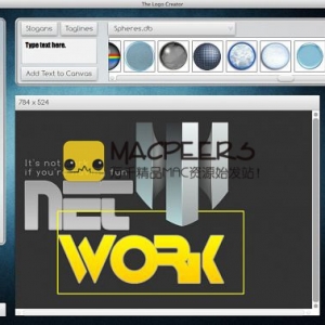 The Creator for Mac 7.0 创建LOGO和图形