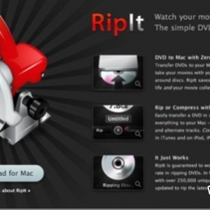 RipIt 1.6.8 Mac  将DVD影片光盘完全复制到电脑上的软件