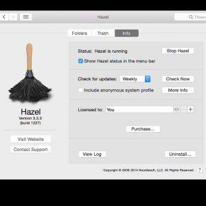 Hazel 3.3.3 – 你的mac个人管家 创建为组织和清洗文件夹的规则 最新绿化版