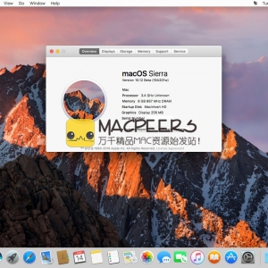MacOS 10.12 Sierra Developer Preview 2