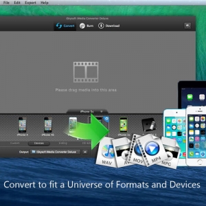 iSkysoft iMedia Converter Deluxe 4.7.0 绿化版 Mac 多媒体影片格式转换软件