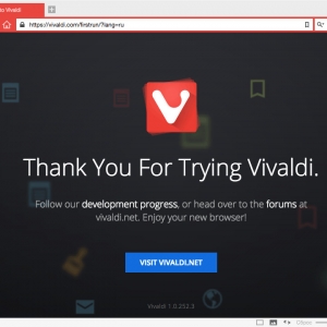 Vivaldi Beta for Mac 1.0.340.7 浏览器