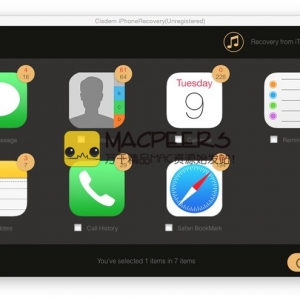 Cisdem iPhoneRecovery 3.0.0 for Mac 从iDevices恢复丢失或删除的数据