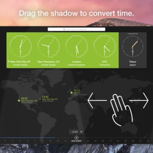 World Clock for mac 1.2.4 – 简单的和强大的世界时钟 绿化 免费下载