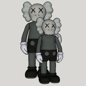 KAWS����Sketchup��ͼ��ʦģ��2022042516