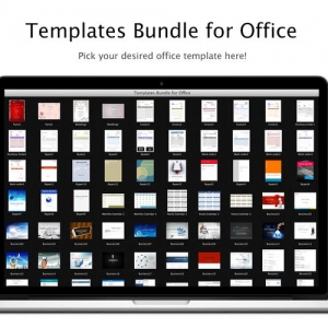 Templates Bundle for Office 1.3 Mac上精美的Office模板合集